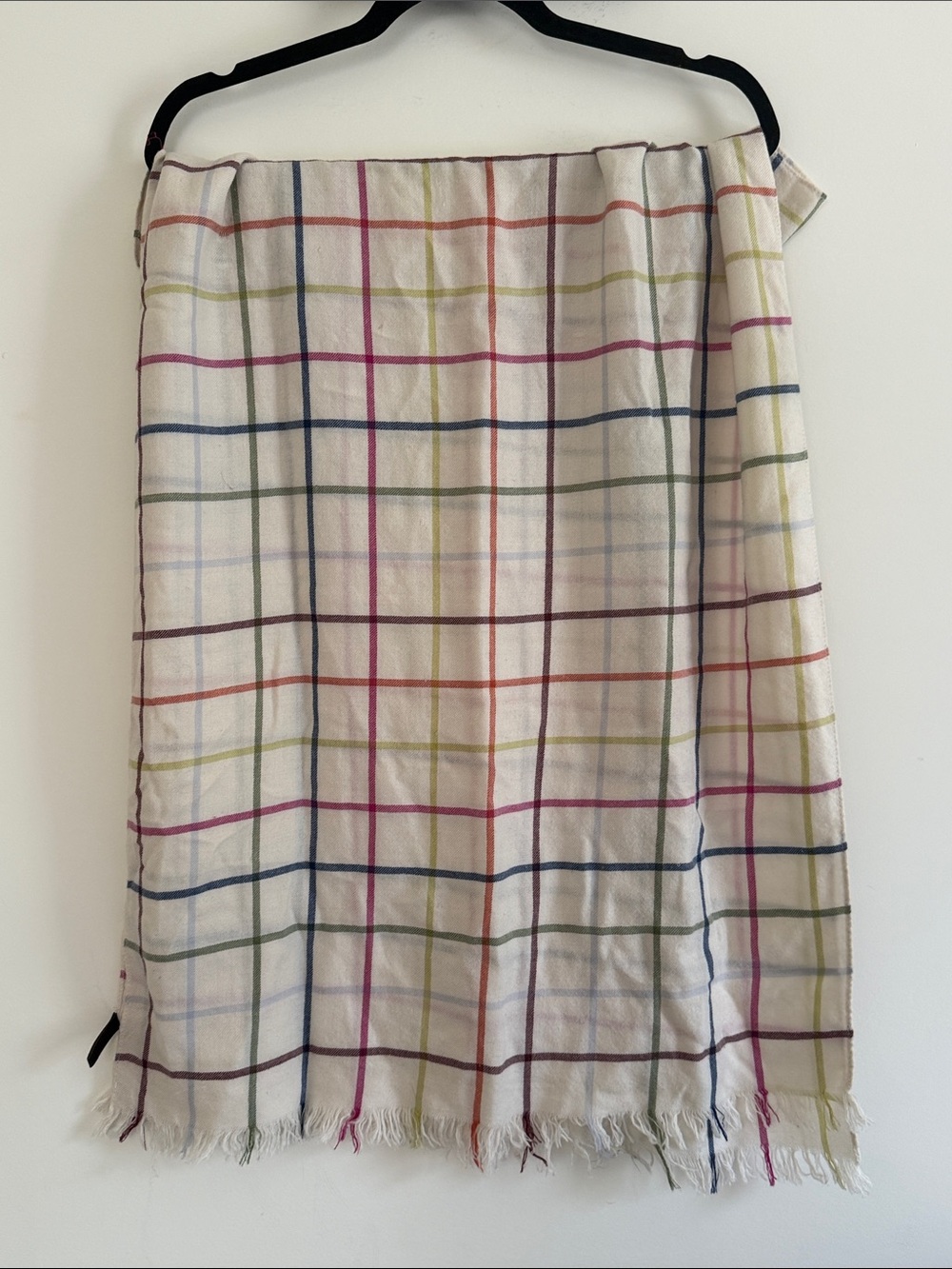 Coach tattershell cotton scarf